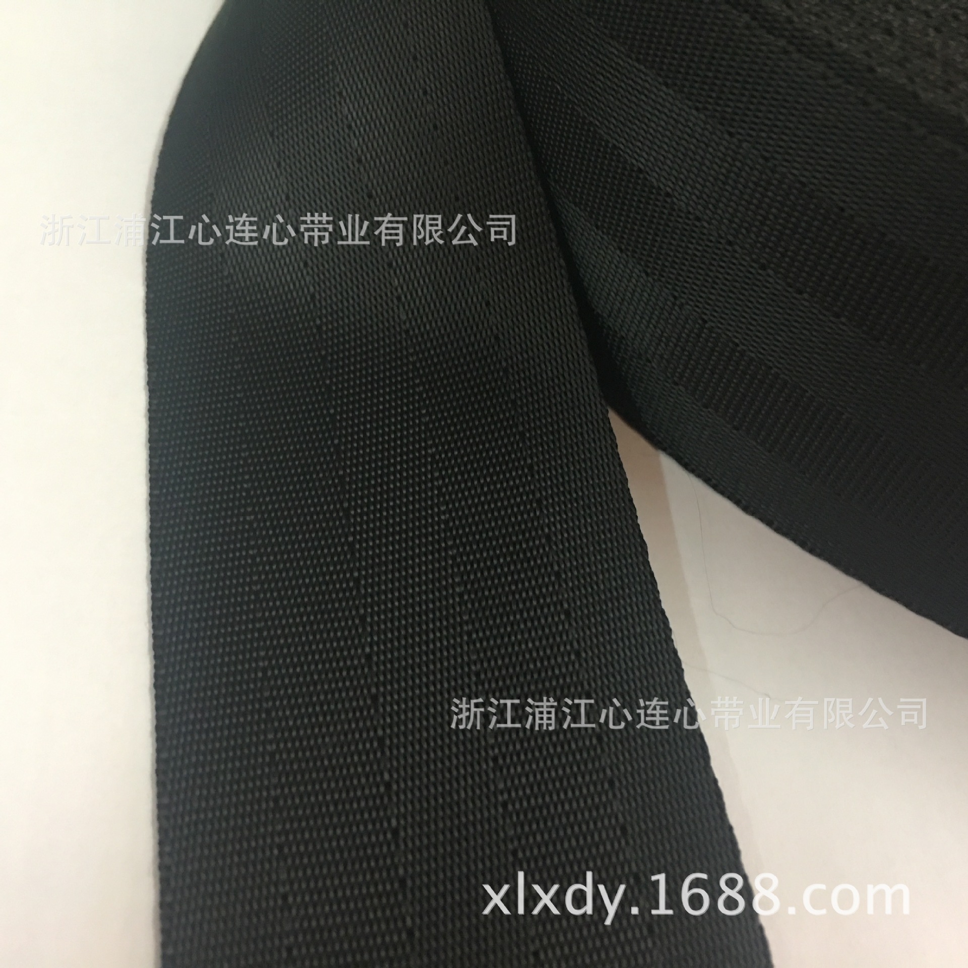 仿尼龙黑色安全纹
