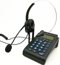 廠家直銷 話務盒話務耳機客服耳麥外呼座機頭戴式話務電話電銷用