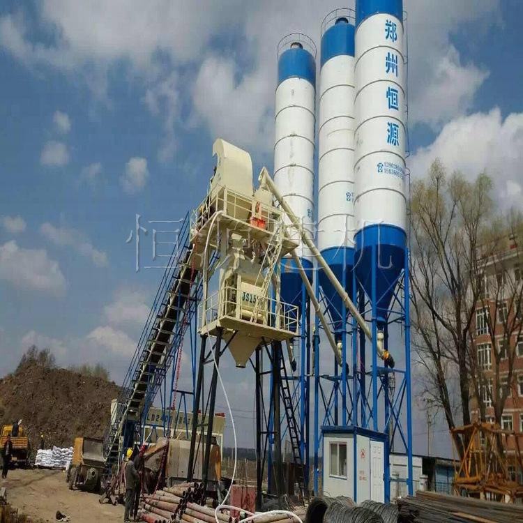 水泥搅拌站各种型号 混凝土搅拌站 90商混站成套建筑机械设备