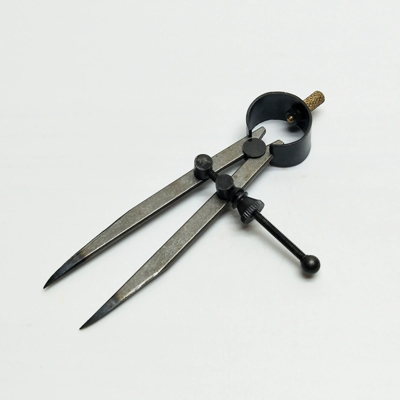 Пружинный скрайбирующий манометр пружинный станок из углеродистой стали промышленный компас скребинговым манометр кожаный Калибр 120 мм