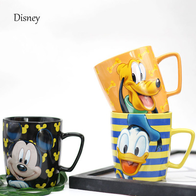 originality Cartoon series Ceramic cup lovely fresh Simplicity Mug Office coffee Milk Cup