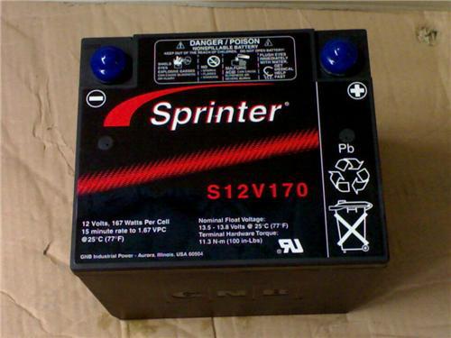 GNB蓄电池12V9AH美国Powerfit GNB蓄电池S312/9/UPS电源 现货