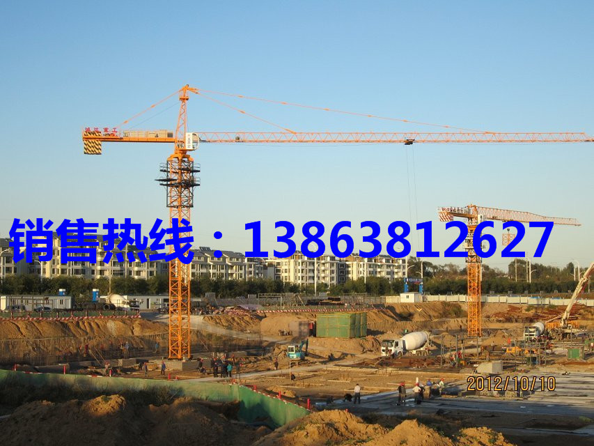 鸿达QTZ80(5610) 6吨塔式起重机 鸿达重工80塔机 5610塔机塔吊