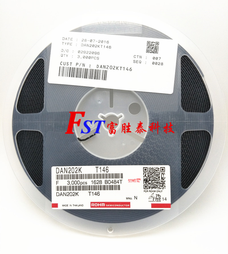 全新原装 DAN217UT106 SOT-323 罗姆ROHM开关二极管 全系列供应