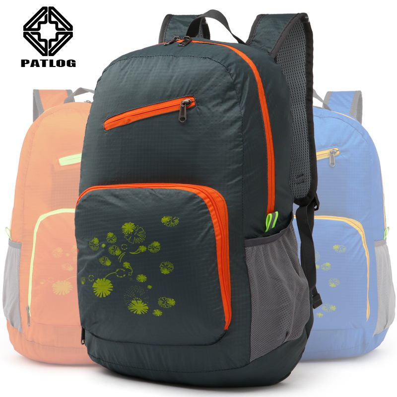 厂家直销 户外休闲折叠背包皮肤包双肩背包折叠包轻便背包 批发|ms