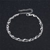 Accessory, fashionable ankle bracelet, round beads, Korean style, wholesale