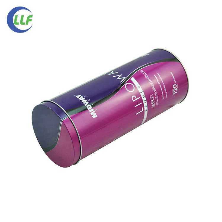 工厂加工压铸铝制包装盒时尚金属圆罐铝罐 圆形马口铁罐子批发