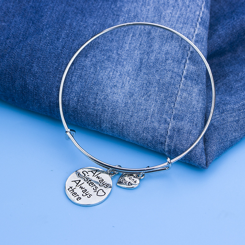 new fashion style bracelet sisters forever nihaojewerly wholesale