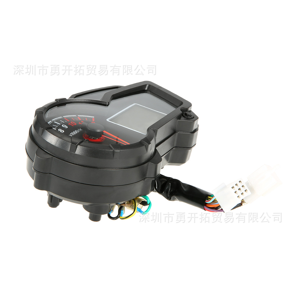 跨境热销产品国内批发YMH飞致摩托车液晶仪表机转/