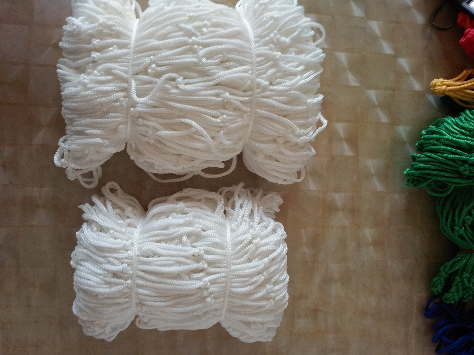 Factory wholesale 3-on-3 soccer netting, children's recreational soccer goal netting, 1.2m x 0.8m soccer netting.