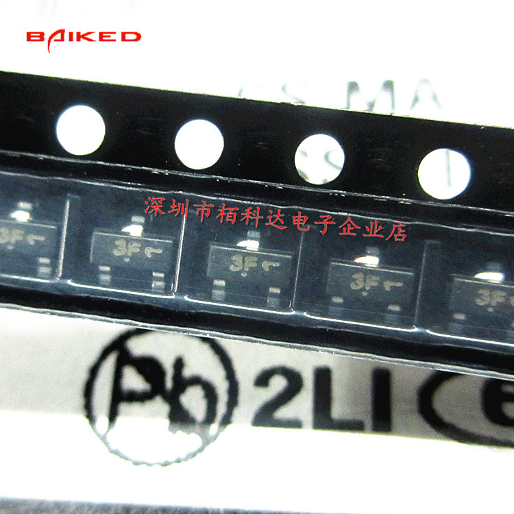 3F SOT-23 晶体管TRANS PNP 45V 0.1A BC857BLT1G 进口原装