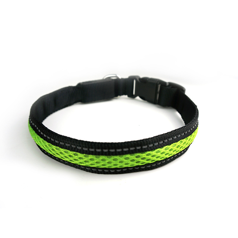 寵物狗狗項圈 led發(fā)光充電狗項圈 LED狗項圈 USB可充電狗項圈