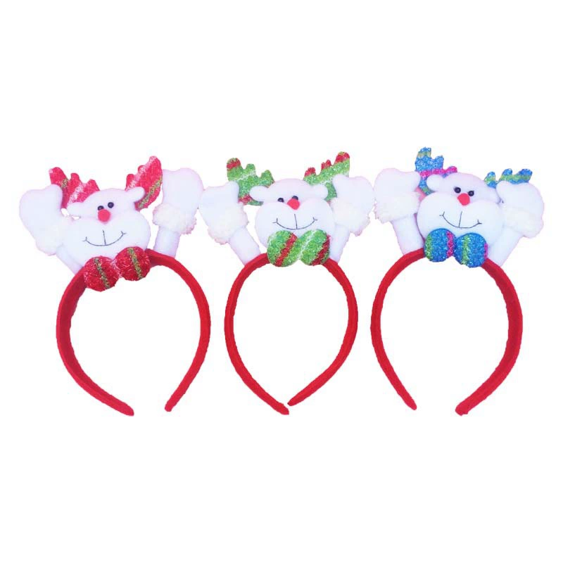 Классная повязка на голову с подсветкой " Christmas headband, socket with light, hair accessory"