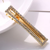 South Korean minimalist card geometric diamond diamonds, the top clip, the drilling diamond duckbill bangs bangs hairpin