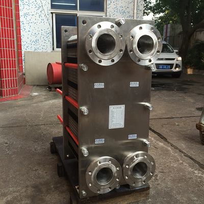 宁波厂家直销BB100H麦汁冷却用可拆式板式换热器 框架板包不锈钢|ms