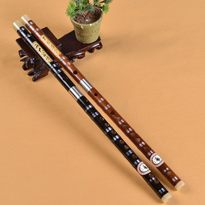 Professional Chinese dizi flute double plug copper flute flute two famous refined bitter bamboo flute students