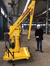 小型起重机 BZY移动式小型旋臂吊  直销广东 0.25t0.5t1t2t3t