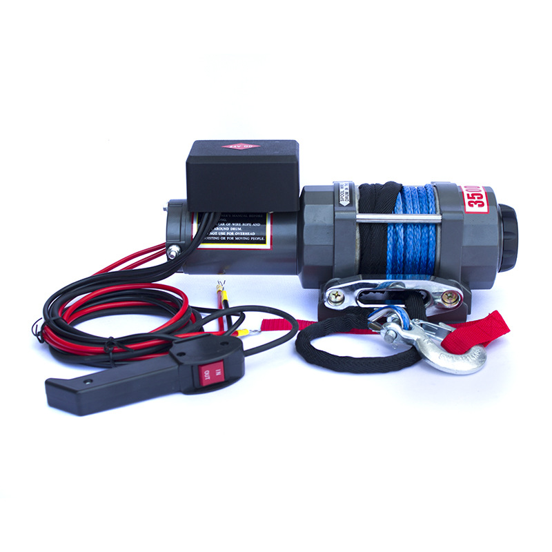 3500lbs电动绞盘 尼龙绳 ATV/UTV