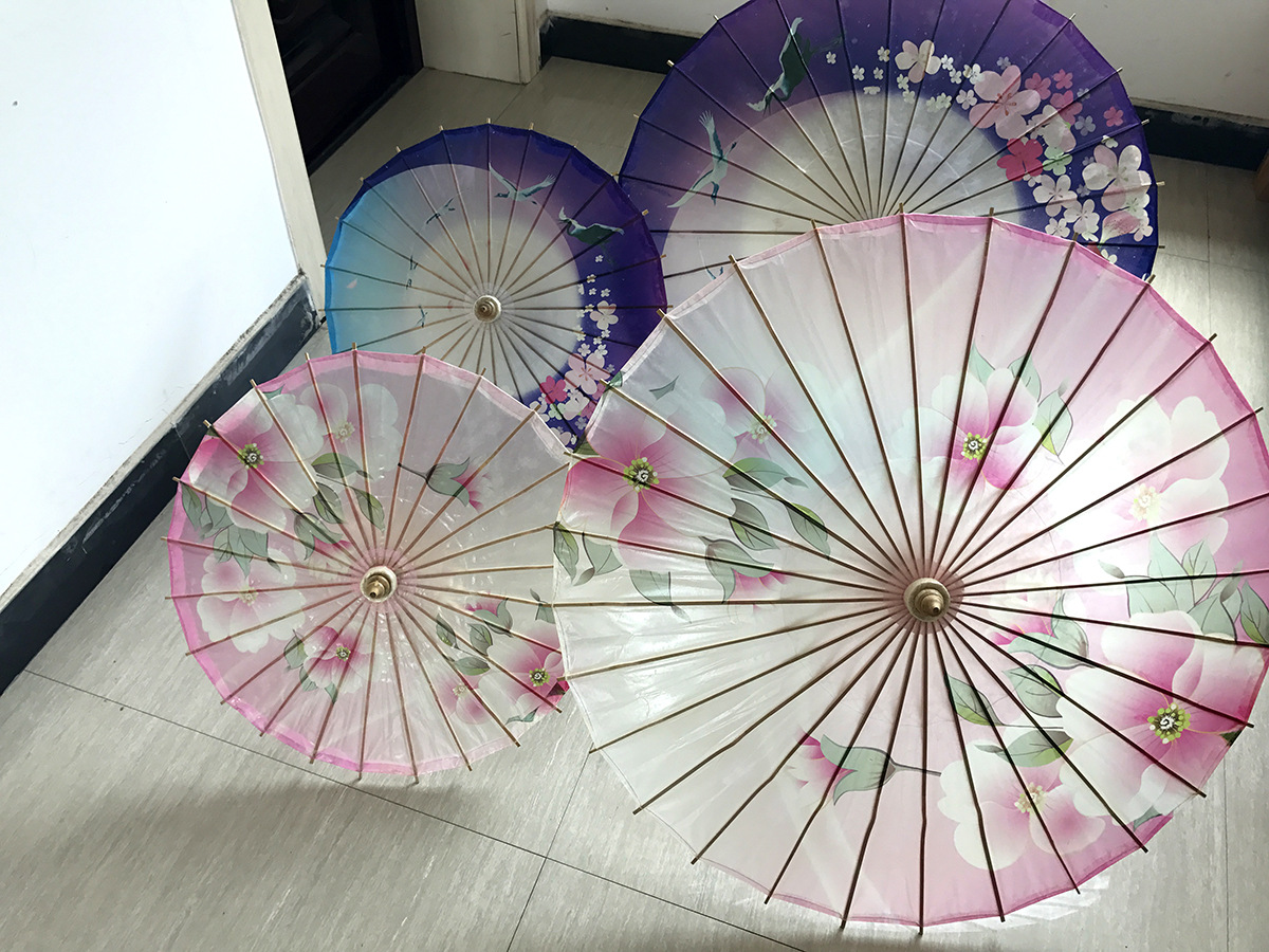 杭州工艺美术博物馆，典藏清代至现代的各式雨伞！件件精美！