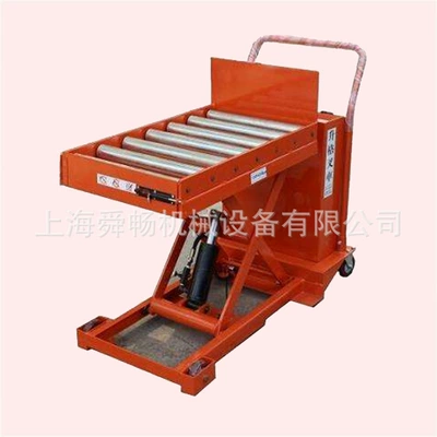 Machine, Handheld Small Platform, Fully Avtomobil fırlanan platformaları - 09m-semi-electric-pallet-jack-with-roller-platform