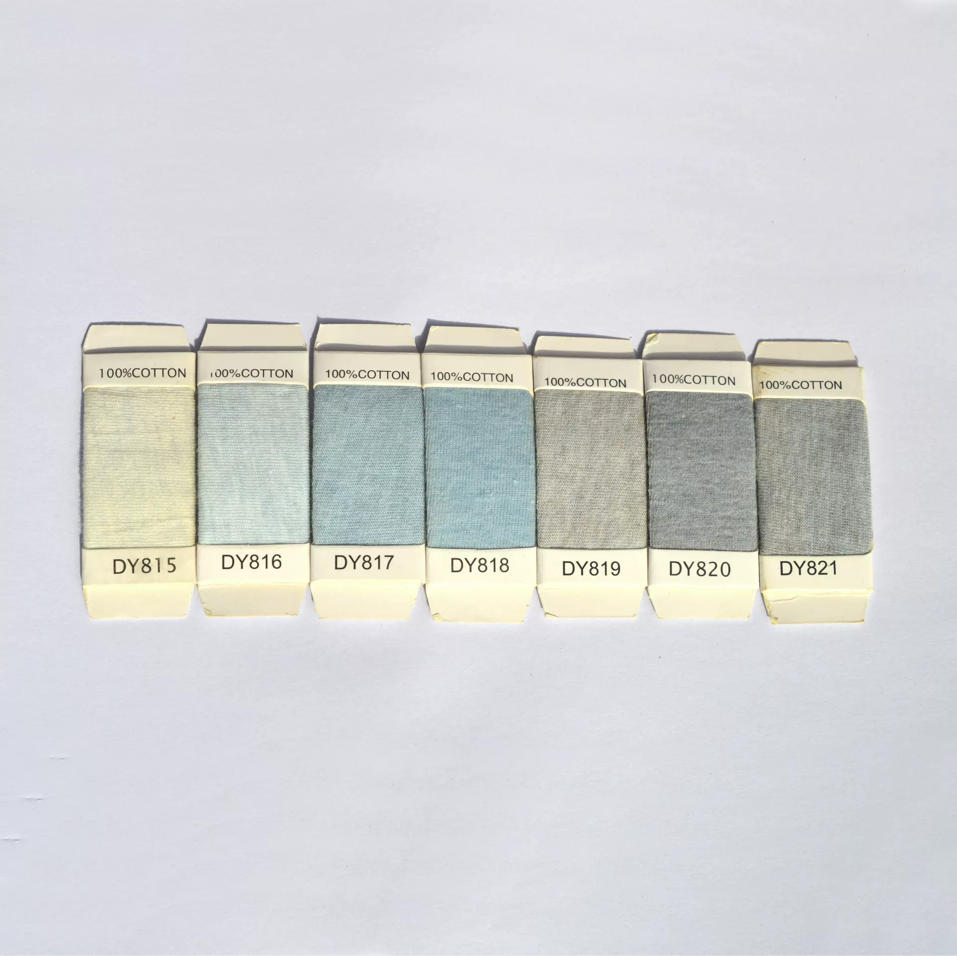 神农帝国有机靛蓝【植物染色】色纺布针织棉面料爆款热卖