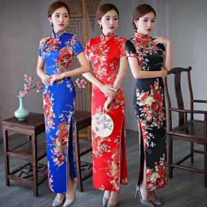 cheongsam performance dress large ceremonial cheongsam dress style retro