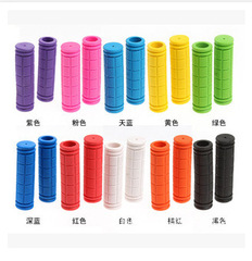 自行車彩色握把把套 橡膠軟質舒適防滑把套 山地車握把自行車握把