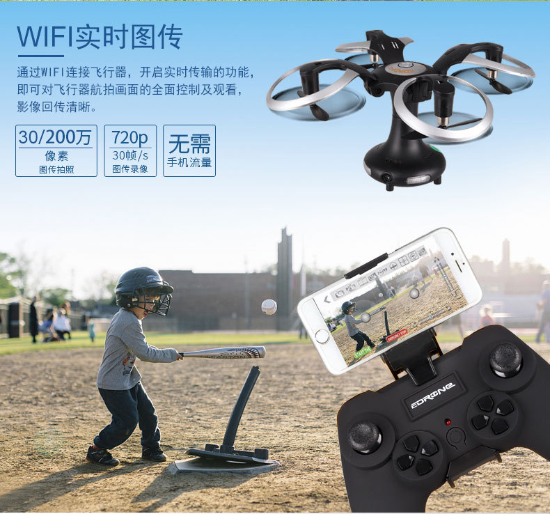 Drone WIFI pliant - Ref 3424076 Image 18