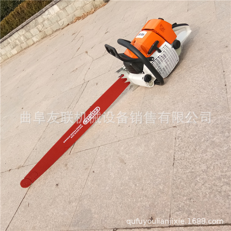 汽油镐锯齿两用挖树机 汽油动力锯齿挖根机 冲击型起球移树机