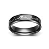 Fashionable ring stainless steel, Korean style, wholesale