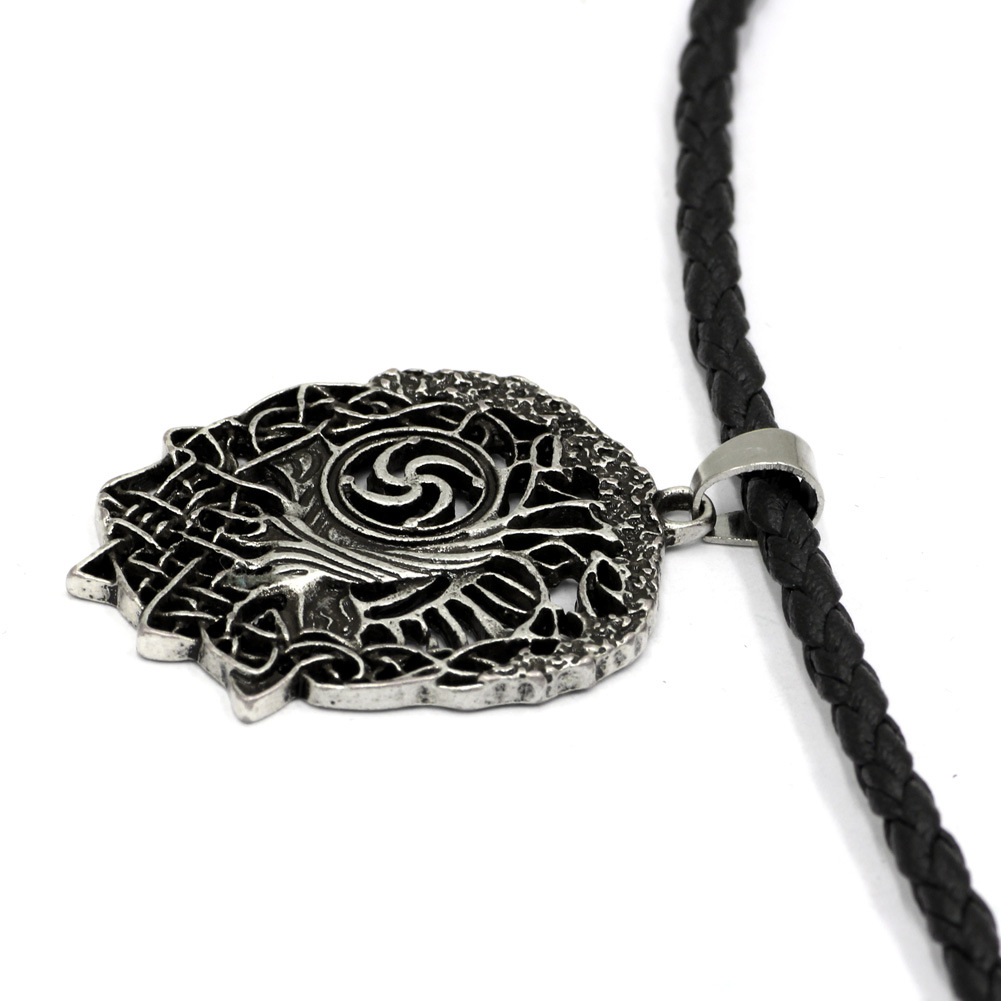 Viking Tree of Life necklace styling