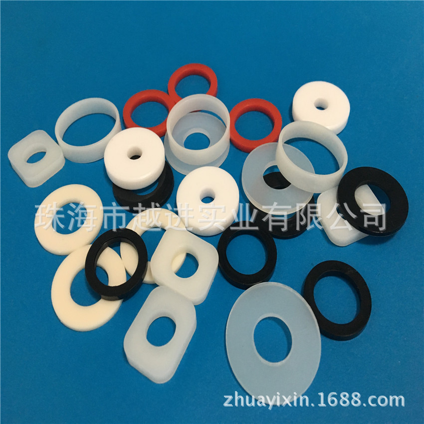 厂家直销 白黑色尼龙塑料垫圈 台阶T型垫圈 M2-M20