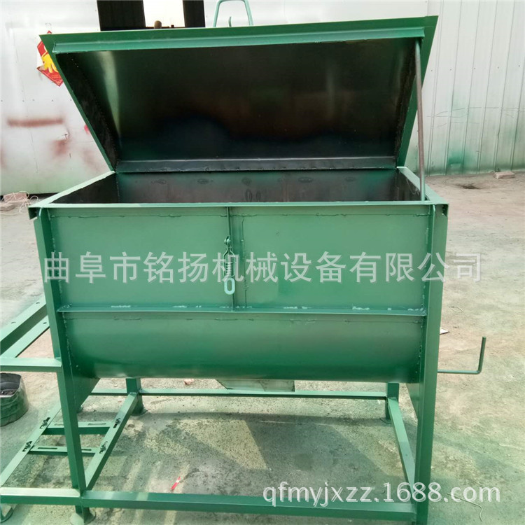 伊春全自动上料饲料搅拌机卧式饲料粉碎搅拌机