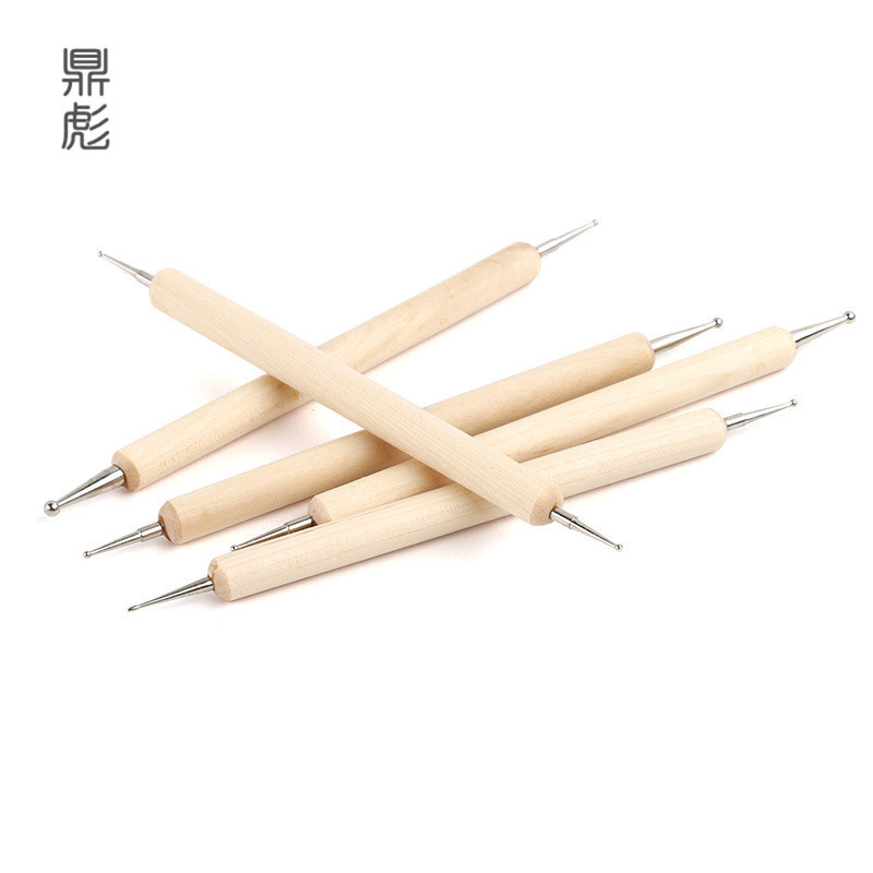 direct deal DIY Leather Tool Indentation 5 Set of parts Cowhide tool Point drill pen