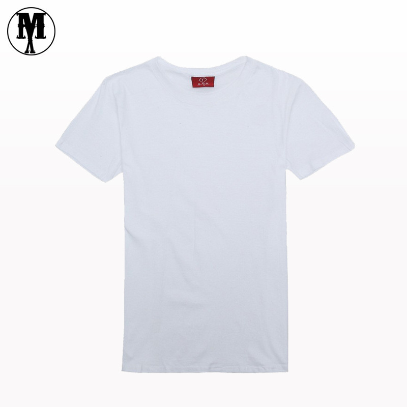 厂家直销180克白色纯棉圆领T恤定做文化衫定做活动服广告衫印字
