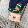 Rivet Portable Single Shoulder Bag New Korean women matte matte jelly bag all-match Crossbody Bag Small