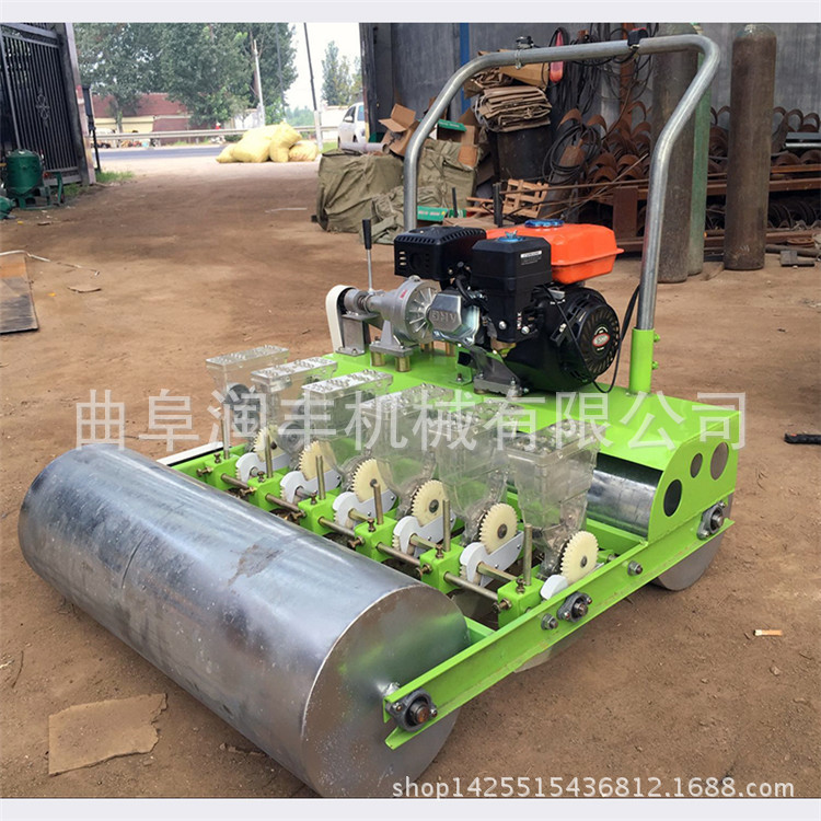 双筒播种机环保型产品 乡城县小颗粒种植播种机