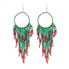 Retro accessory, ethnic earrings, suitable for import, European style, boho style, ethnic style