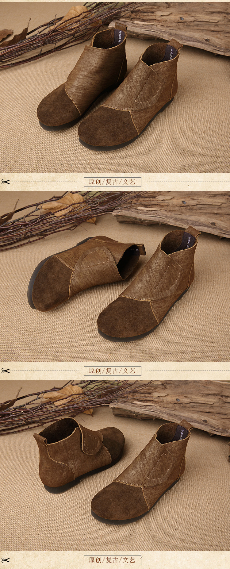 Bottes femme en En cuir - Ref 3354895 Image 9