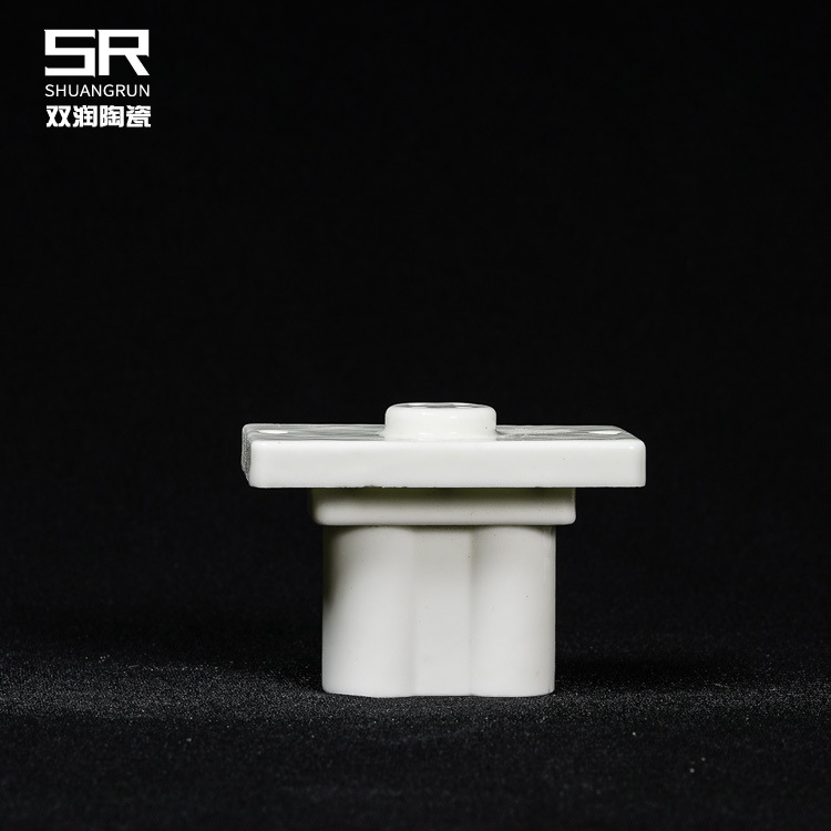 供应氧化铝陶瓷灯头工业陶瓷配件 电器陶瓷灯头 氧化铝陶瓷异形件