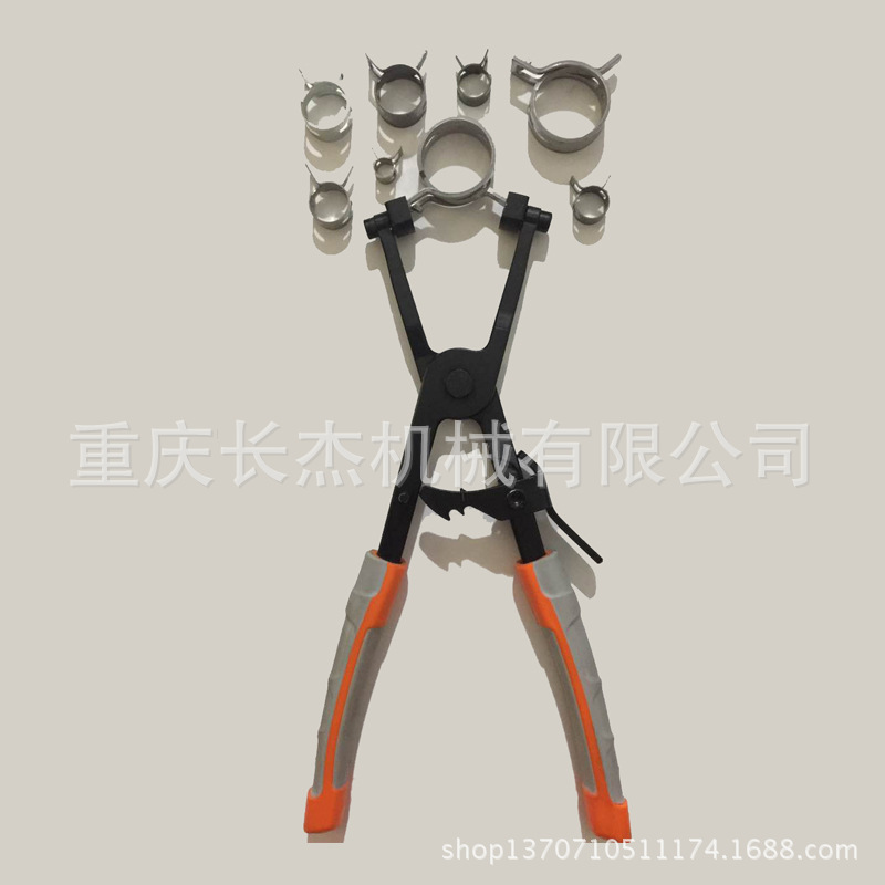 供应快速工装夹具 卡箍装配夹钳 可调节弹性卡箍安装夹钳规格齐全