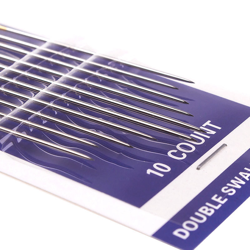 도매 공급 손 바느질 바늘 바느질 바늘 큰 눈 금 꼬리 DIY 가죽 예술 가죽 바느질 가죽 바늘 DIY 액세서리