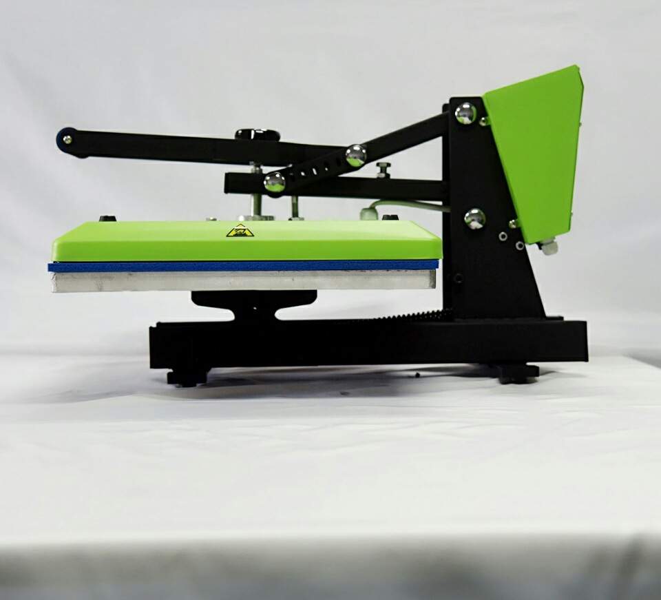 供应鹏润热转印烫标烫唛T恤个性二代高压烫画升华机