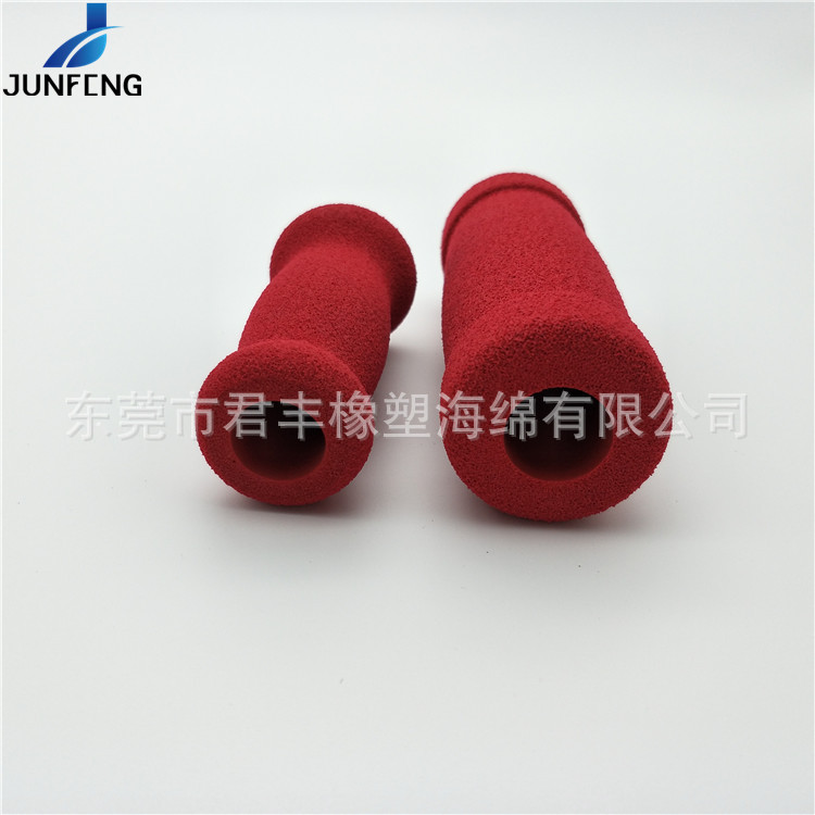 环保不带皮打磨橡塑发泡管 两头粗手柄护套 NBR手把套护套管