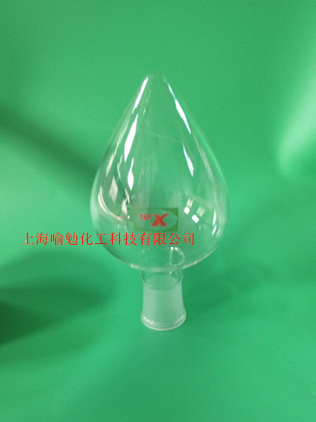 实验室器材 供应玻璃仪器 梨形烧瓶（厚壁）100ml  梨形烧瓶