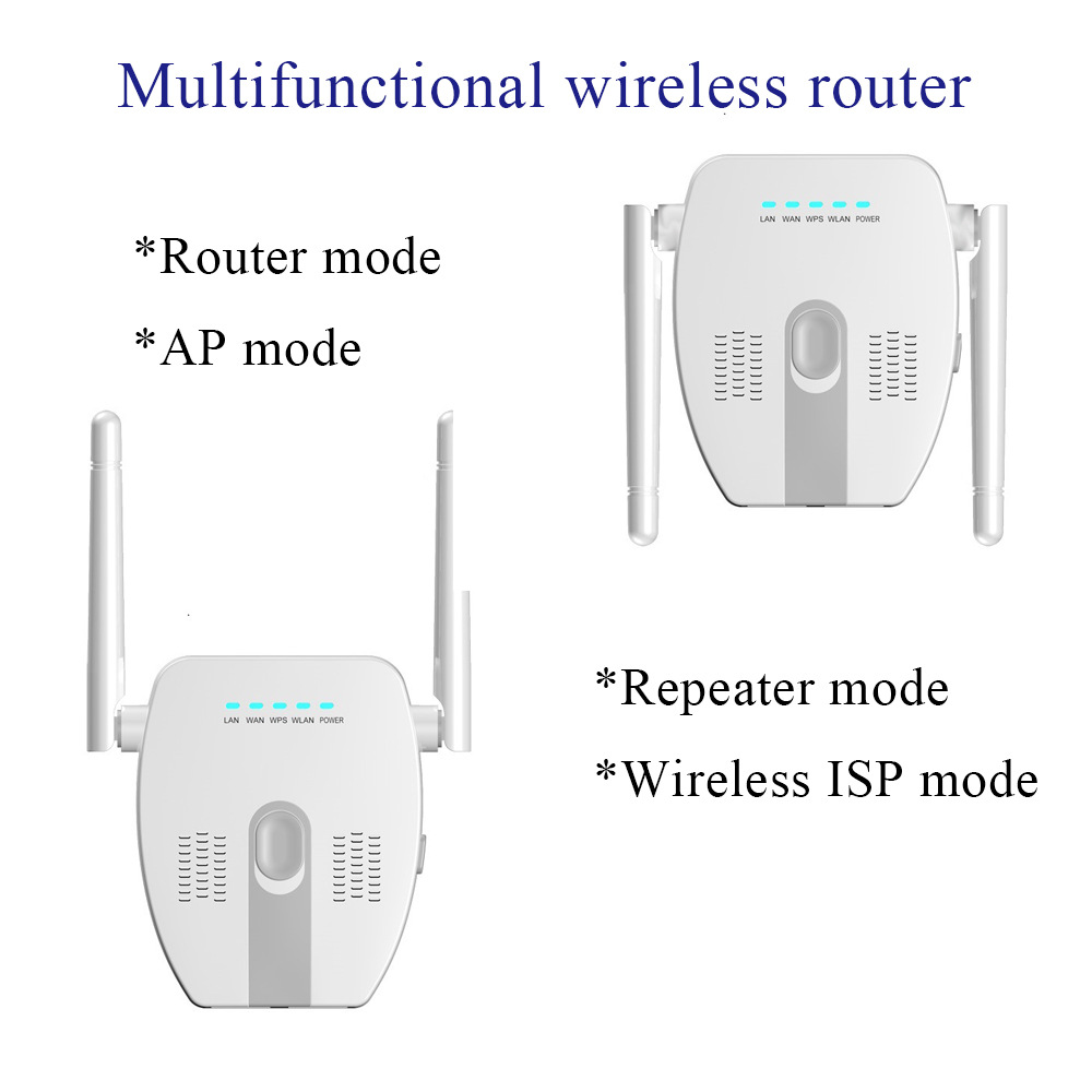 路由器无线网络中继器wifi信号放大器 延伸扩展器300M发射增强AP|ms