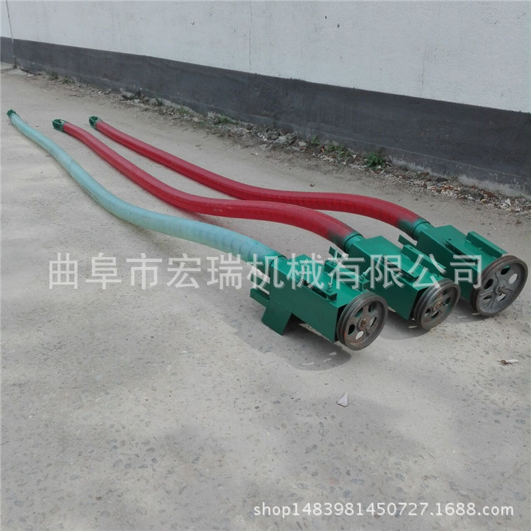 蛟龙软管颗粒机 小型黄豆稻谷机价格 矿用螺旋机输送机9是9悬挂输
