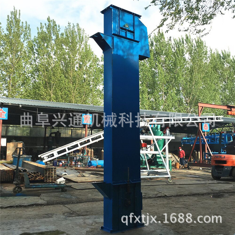菜籽斗式提升机 160型加大产量斗提输送机 厂家定制高度可定制
