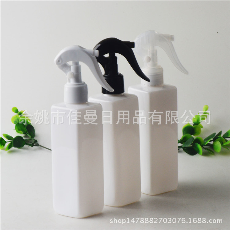 250ml毫升方形小老鼠喷雾瓶手扣喷雾瓶园艺小喷壶清洁剂喷瓶空瓶