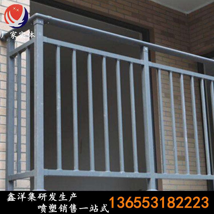 加工生产小区阳台防护栏 公路护栏 锌钢阳台栏杆窗台护栏供应商